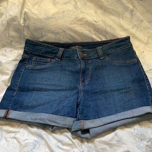 F21 plus shorts